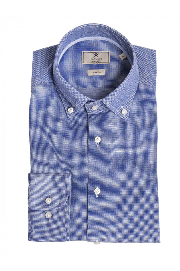 Hackett London Hemd in Blau