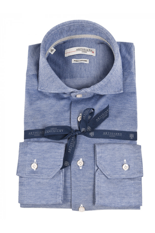 Artigiano Hemd in Blau