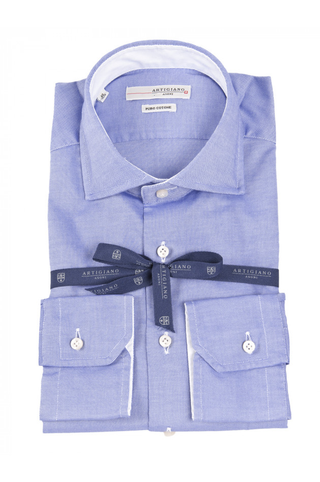 Artigiano Hemd in Blau
