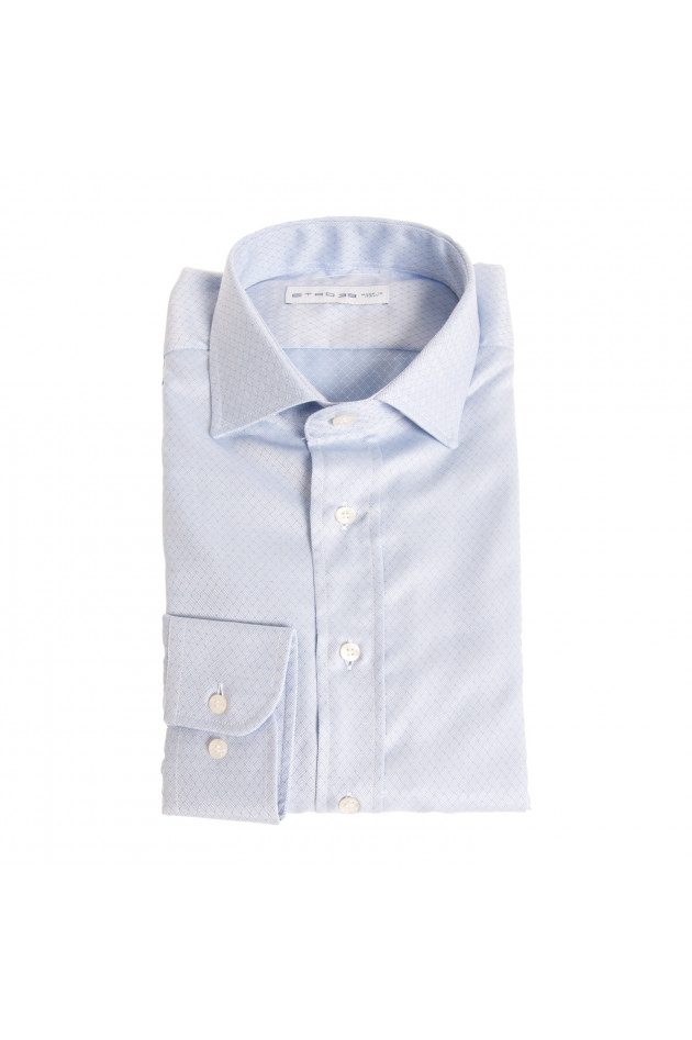 Etro Hemd in Blau gemustert