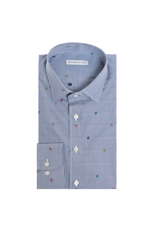 Etro Hemd in Blau/Weiß