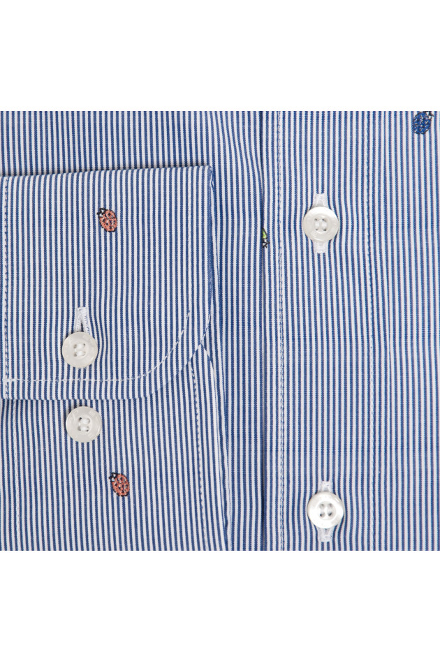 Etro Hemd in Blau/Weiß