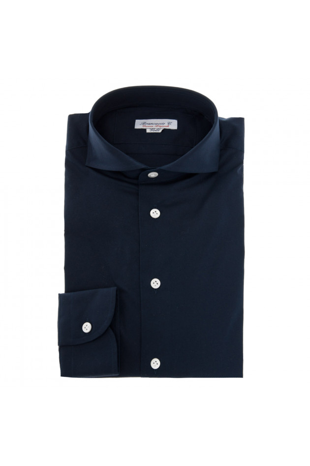 Brancaccio Hemd in Navy