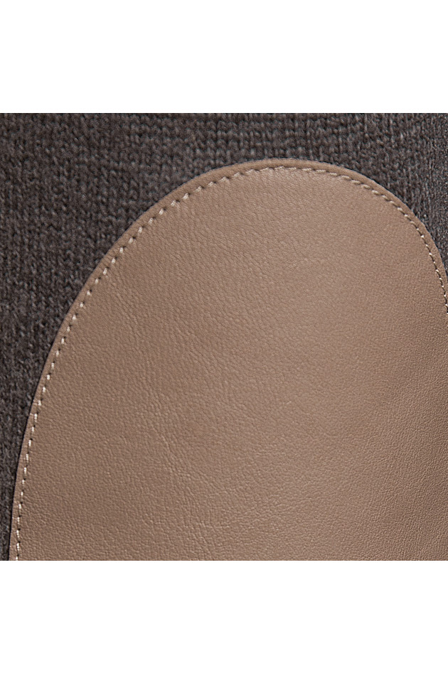 Hemisphere Cashmerepullover in Taupe