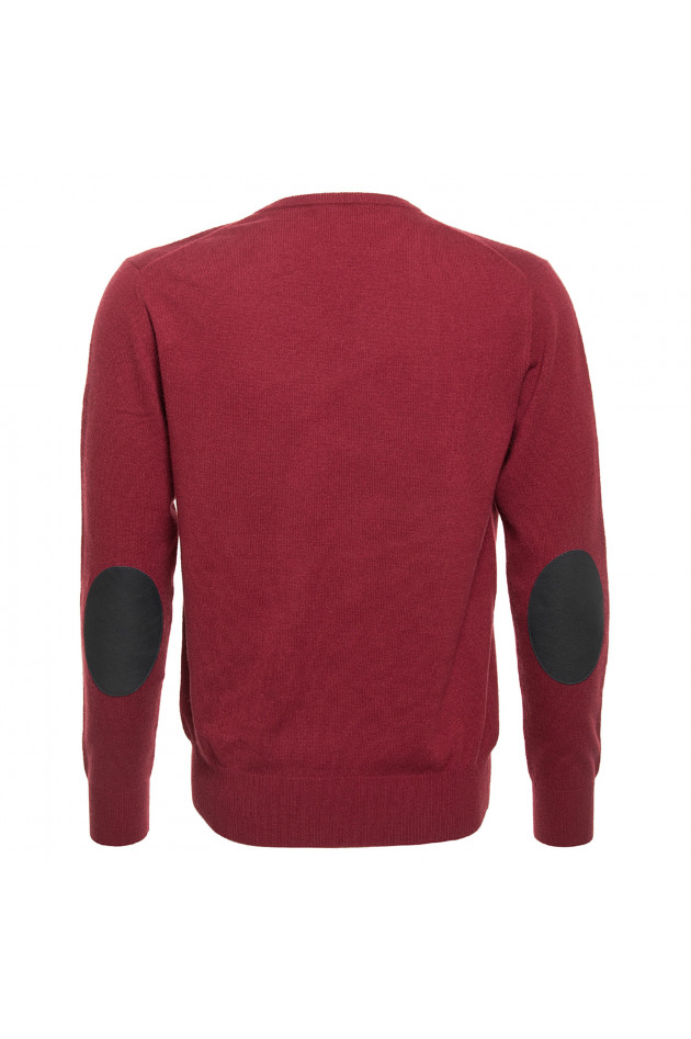 Hemisphere Cashmerepullover in Rot