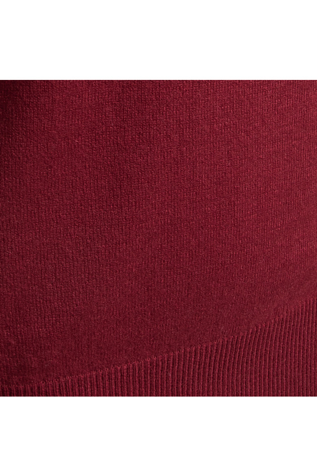 Hemisphere Cashmerepullover in Rot