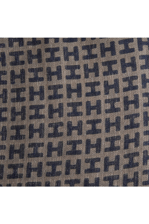 Hemisphere Cashmereschal RADEGUNDE in Taupe/Blau