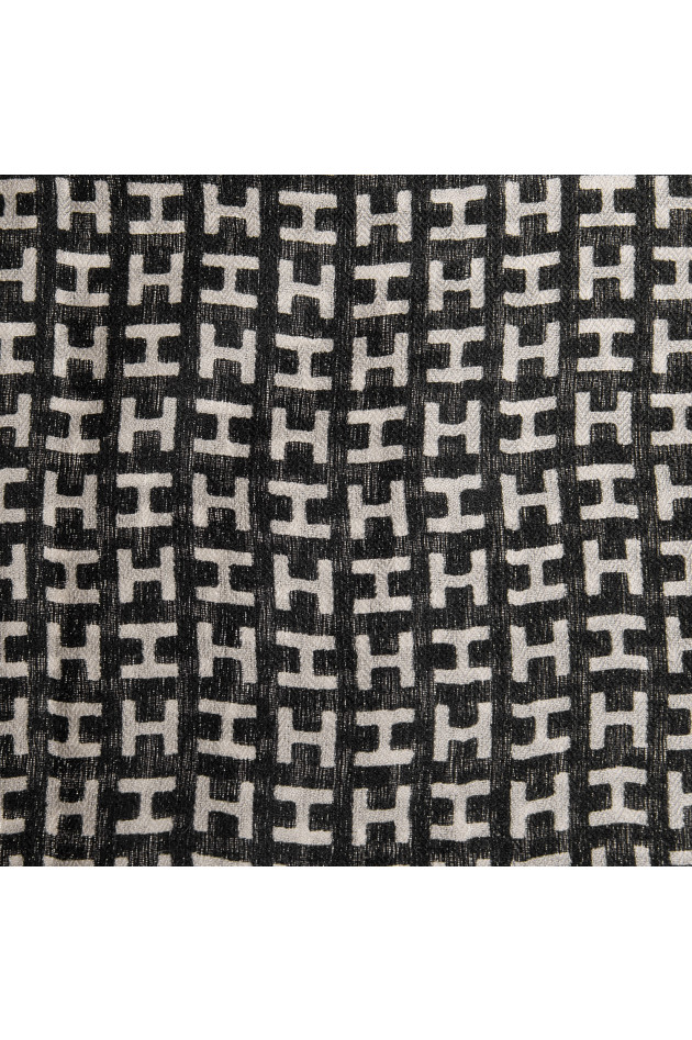 Hemisphere Cashmereschal RADEGUNDE in Schwarz/Weiß