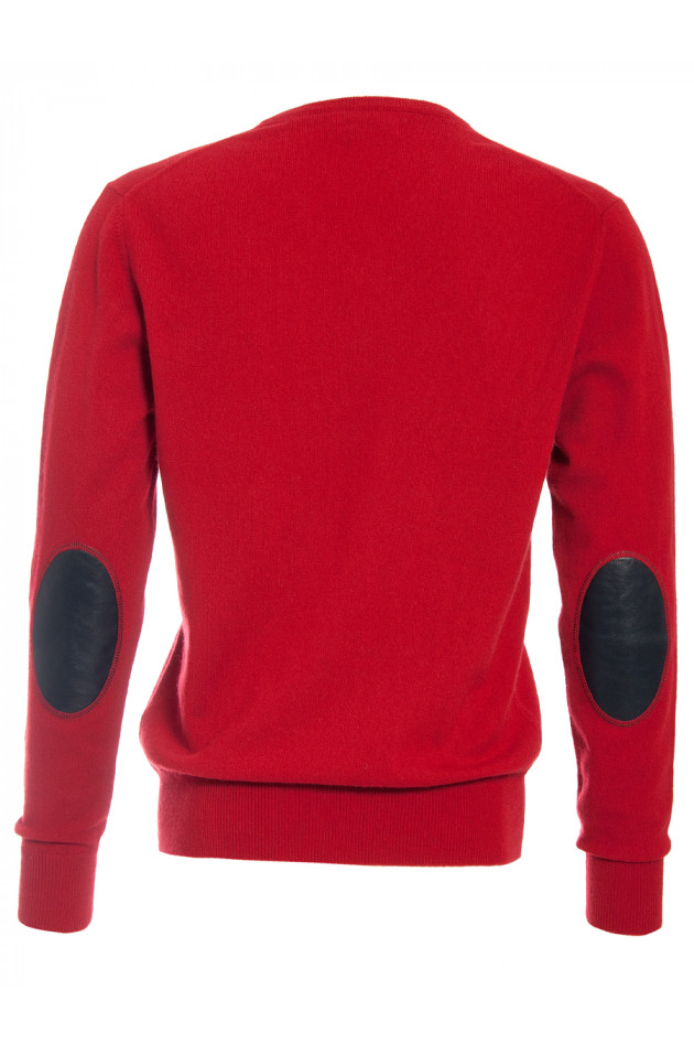 Hemisphere Kaschmirpullover Rot