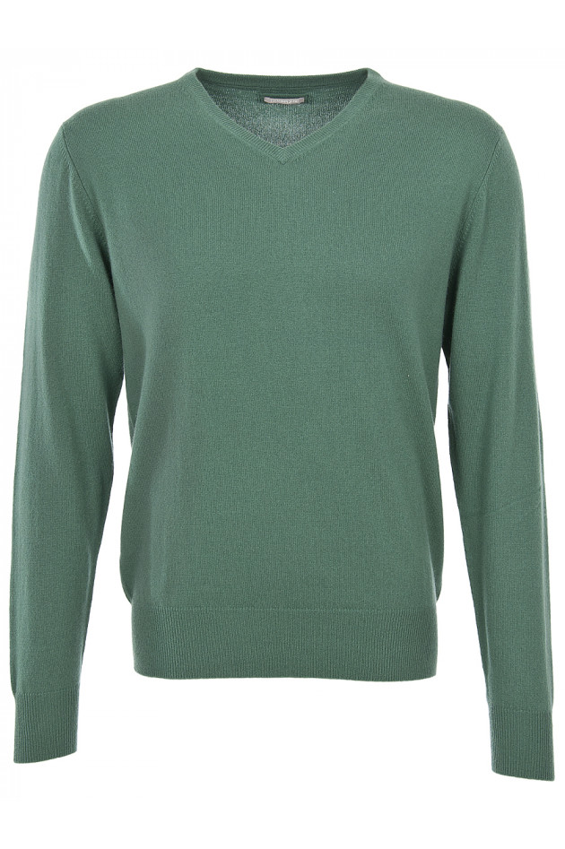 Hemisphere Kaschmirpullover Grün