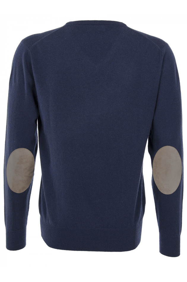 Hemisphere Kaschmirpullover Jeansblau