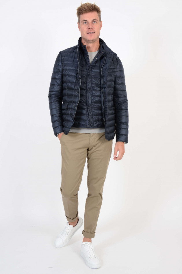 Herno Leichtdaunenjacke in Navy