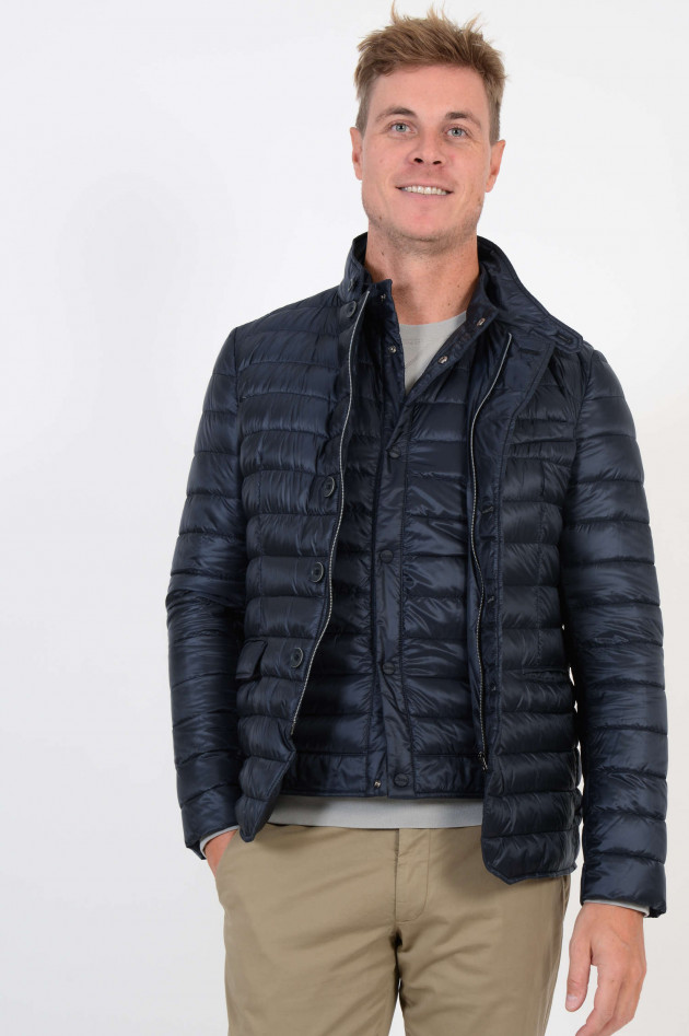 Herno Leichtdaunenjacke in Navy