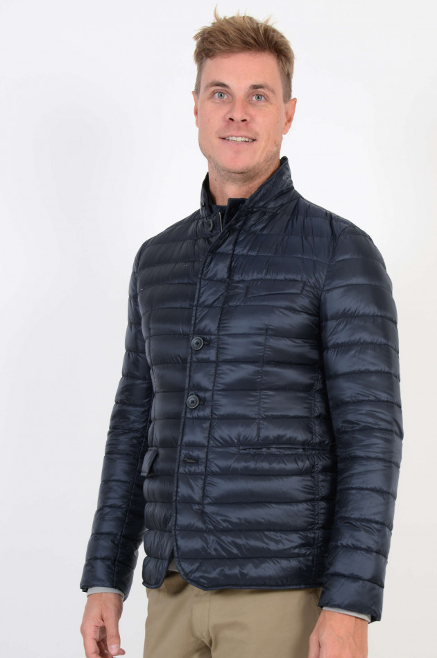 Herno Leichtdaunenjacke in Navy