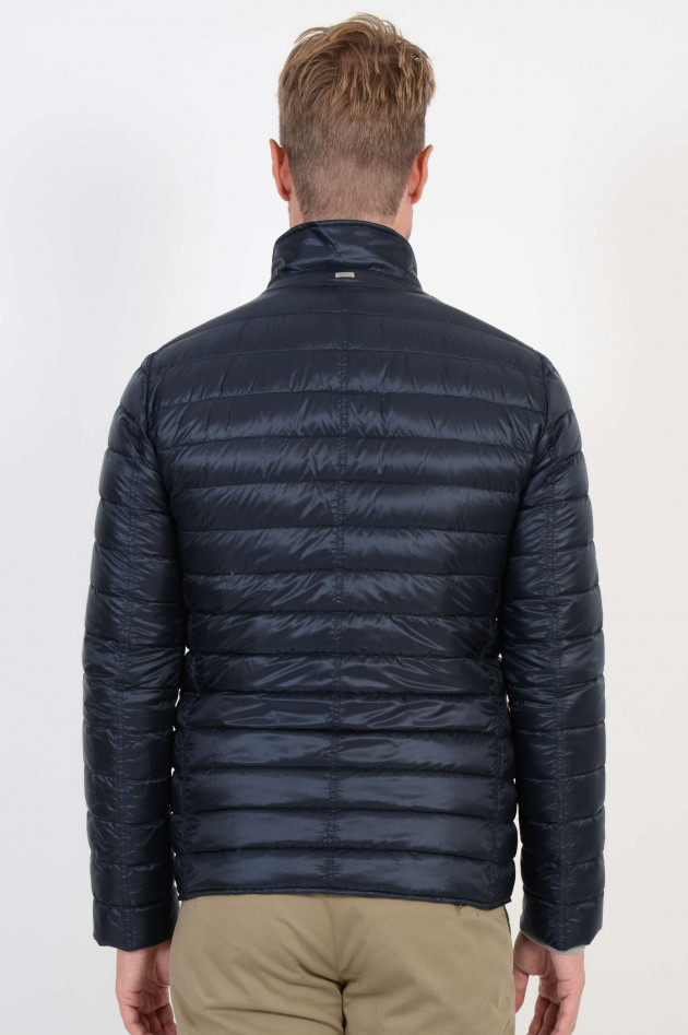 Herno Leichtdaunenjacke in Navy