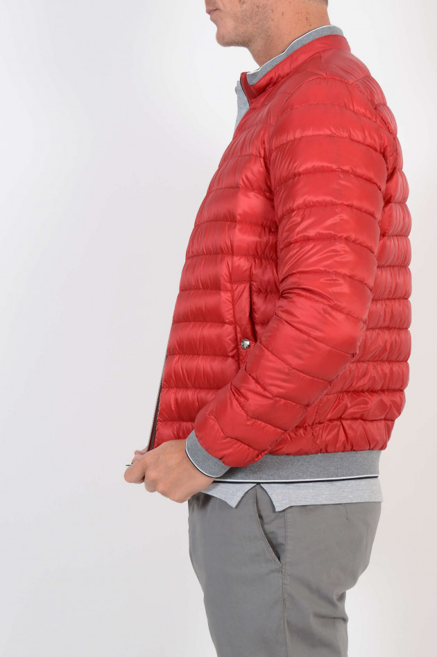 Herno Leichtdaunenjacke in Rot