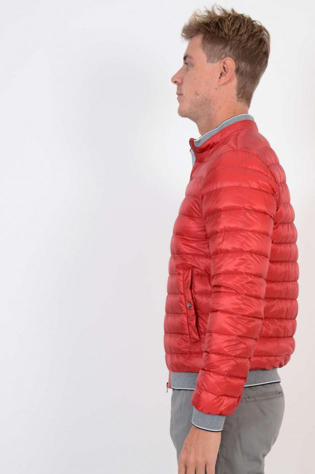 Herno Leichtdaunenjacke in Rot