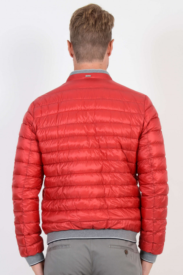 Herno Leichtdaunenjacke in Rot