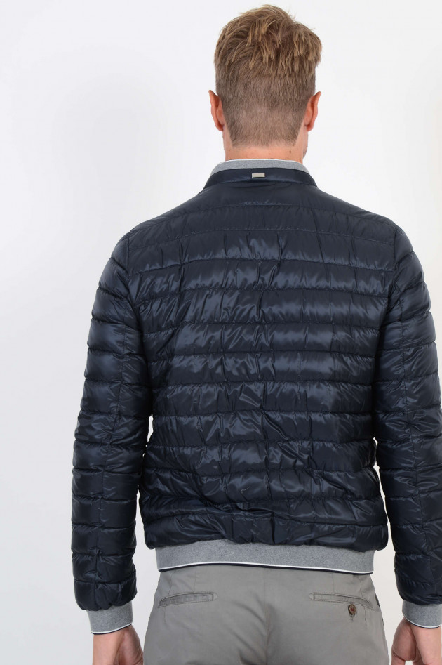 Herno Leichtdaunenjacke in Navy