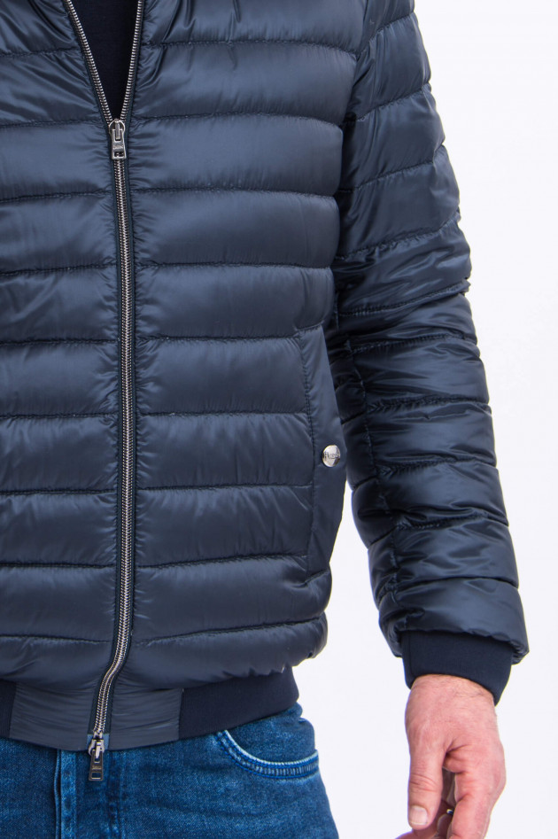 Herno Daunen-Bomberjacke in Navy