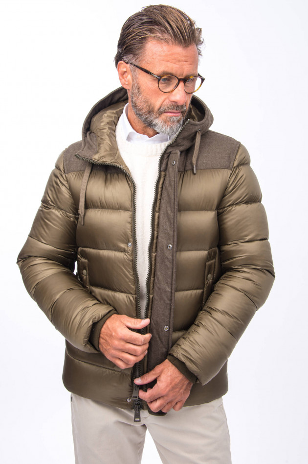 Herno Daunenjacke in Oliv