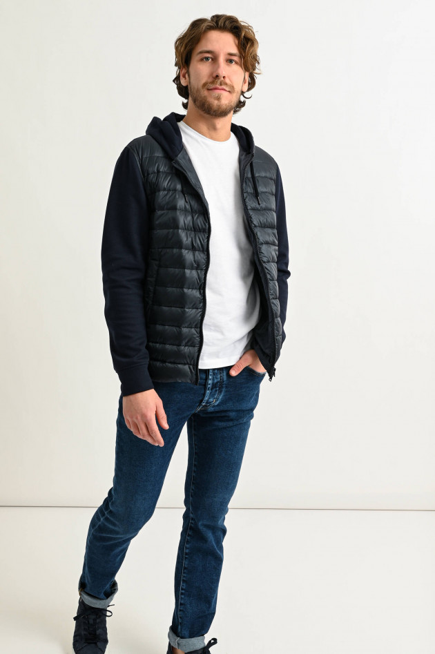 Herno Hybrid Jacke in Navy