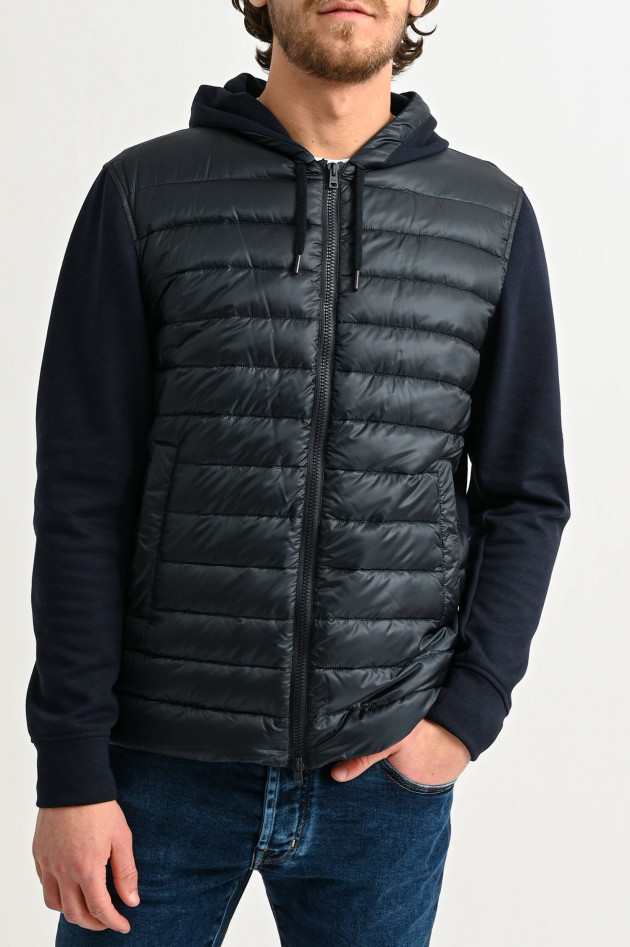 Herno Hybrid Jacke in Navy