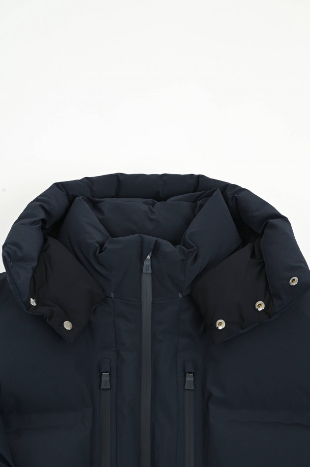 Herno Steppjacke mit Kapuze in Navy