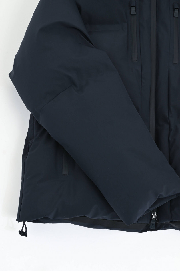 Herno Steppjacke mit Kapuze in Navy