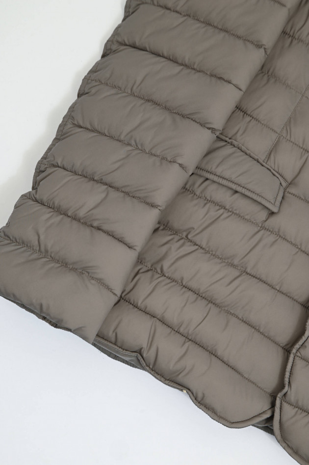 Herno Steppjacke in Taupe