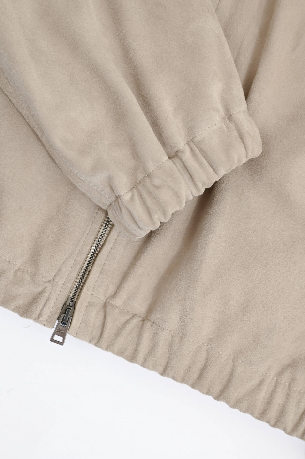 Herno Jacke aus Ziegenleder in Tortora