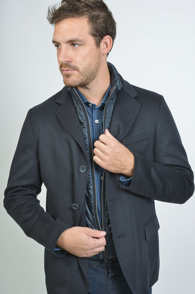 Herno Cashmerejacke in Navy