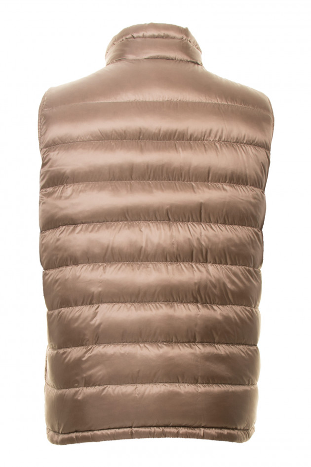 Herno Daunen - Wendegilet in Blau/Beige