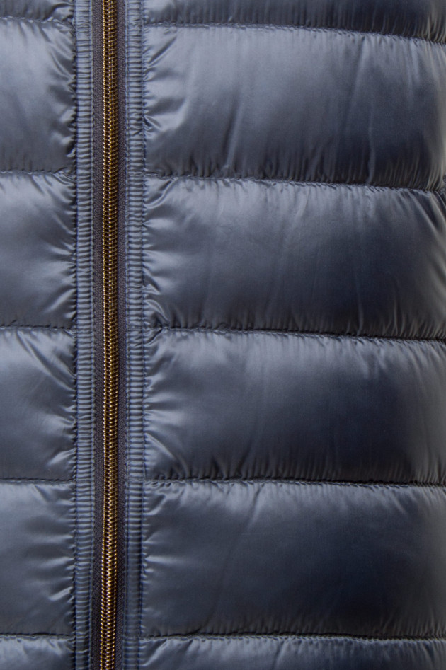 Herno Daunen - Wendegilet in Blau/Beige