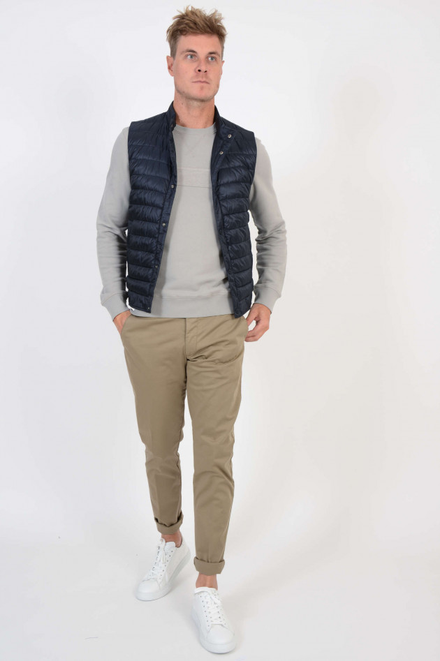 Herno Leichtdaunengilet in Navy