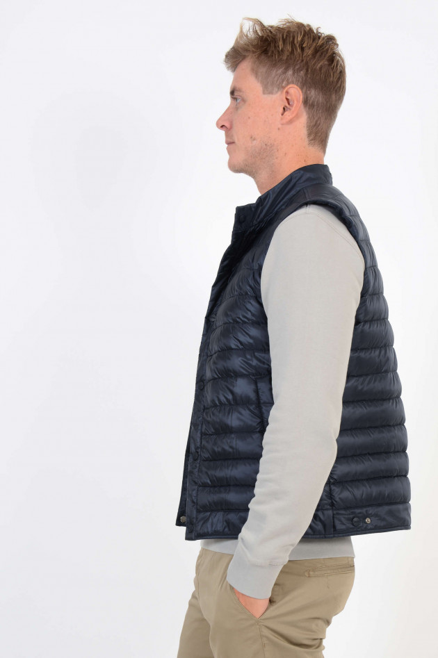 Herno Leichtdaunengilet in Navy