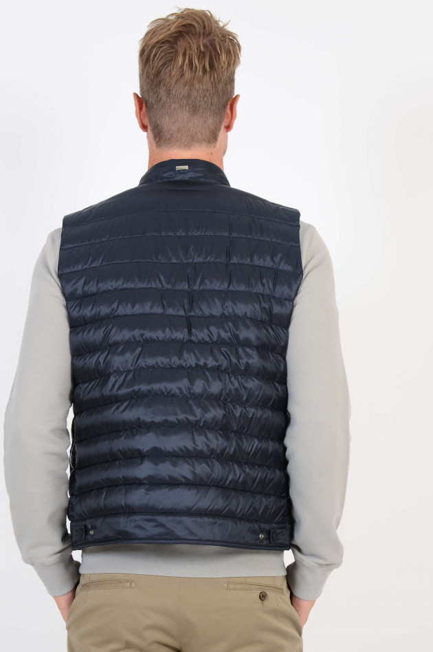 Herno Leichtdaunengilet in Navy