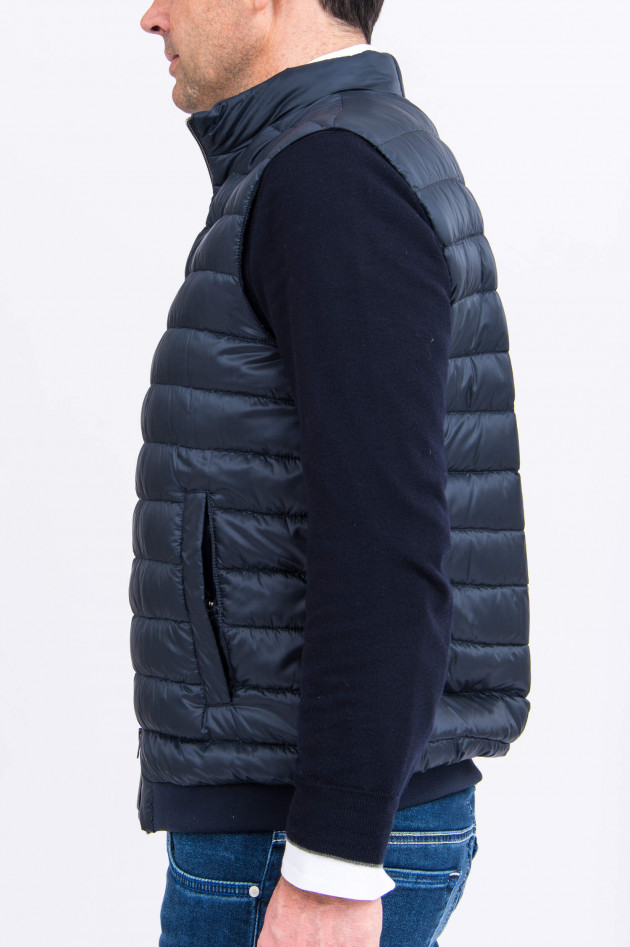 Herno Daunen-Gilet in Navy