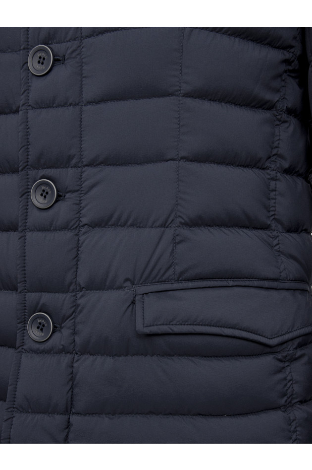 Herno Leichtdaunenjacke in Mittelblau