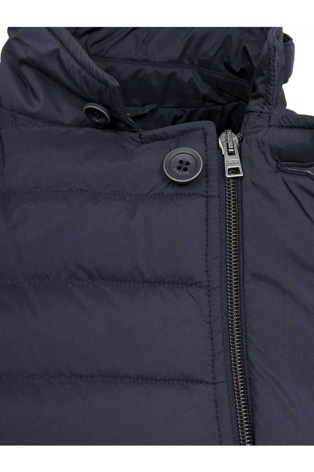 Herno Leichtdaunenjacke in Mittelblau