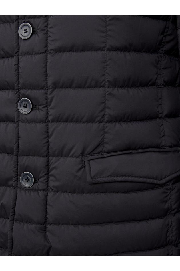 Herno Leichtdaunenjacke in Navy