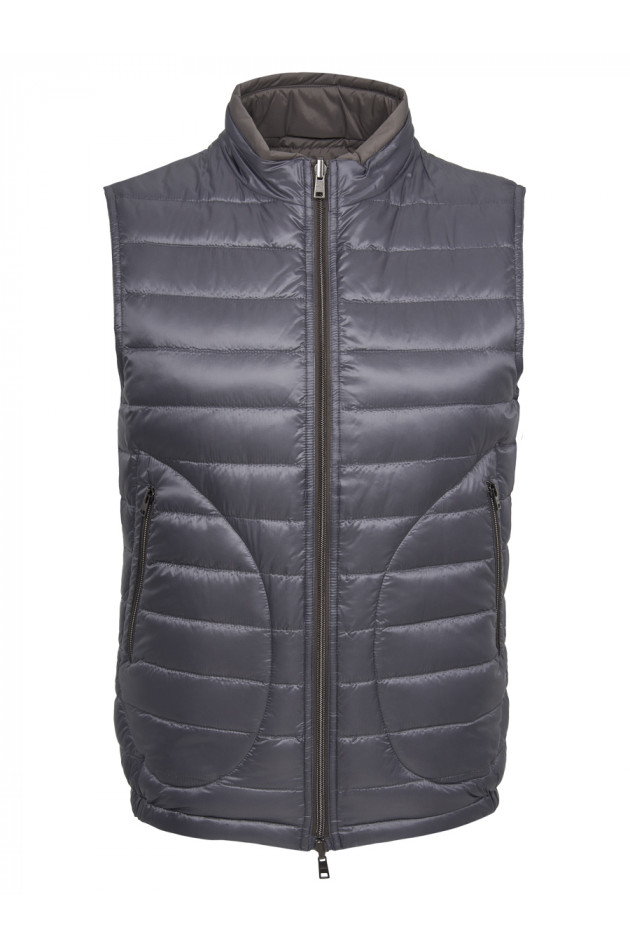 Herno Wendeweste in Blau/Taupe