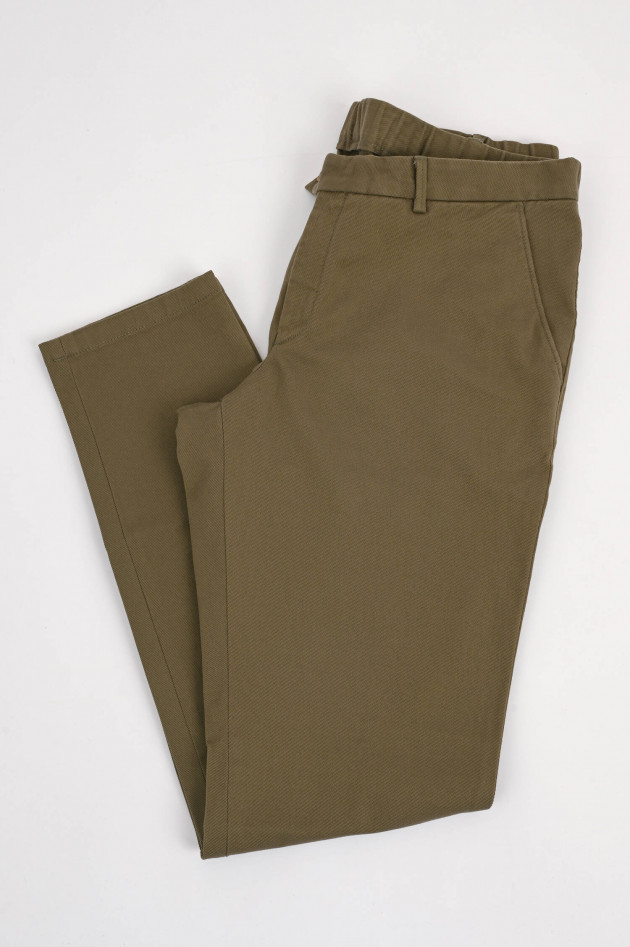 Hiltl Baumwollhose TRENTO in Oliv