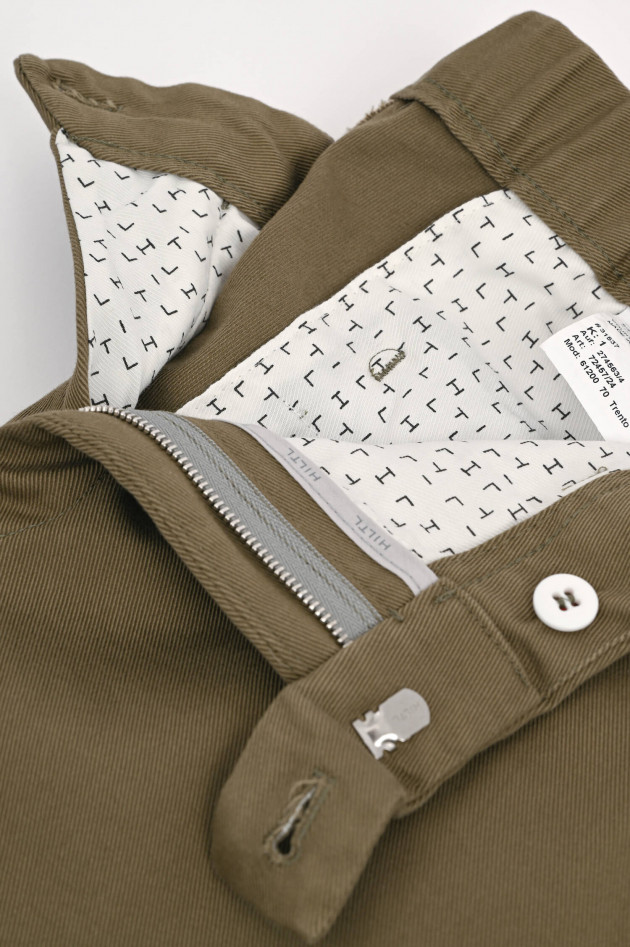 Hiltl Baumwollhose TRENTO in Oliv
