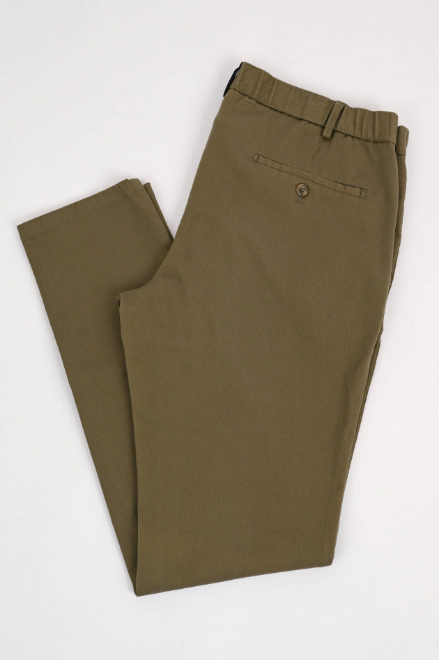 Hiltl Baumwollhose TRENTO in Oliv