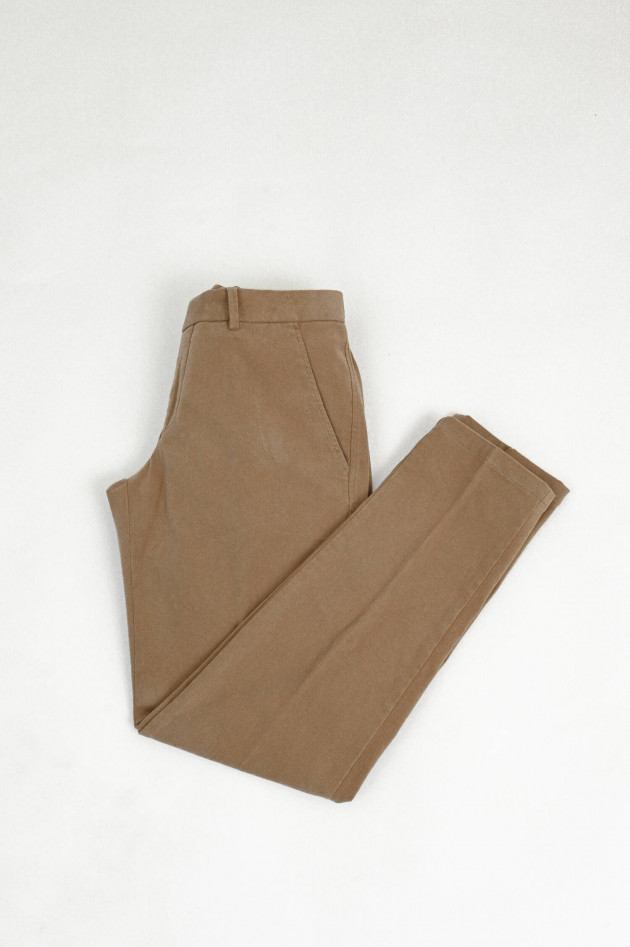 Hiltl Hose TRENTO mit Elastikbund in Camel