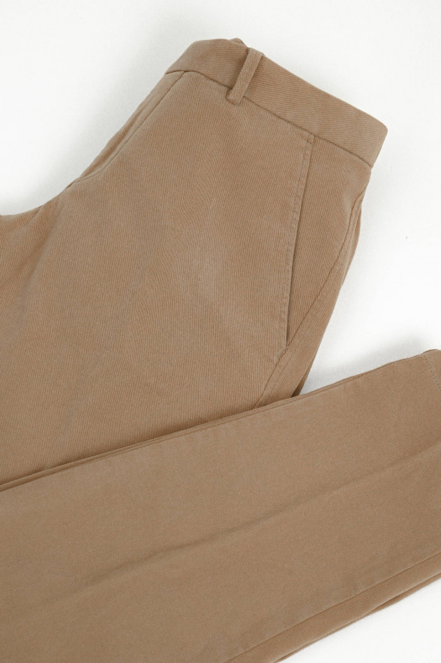Hiltl Hose TRENTO mit Elastikbund in Camel