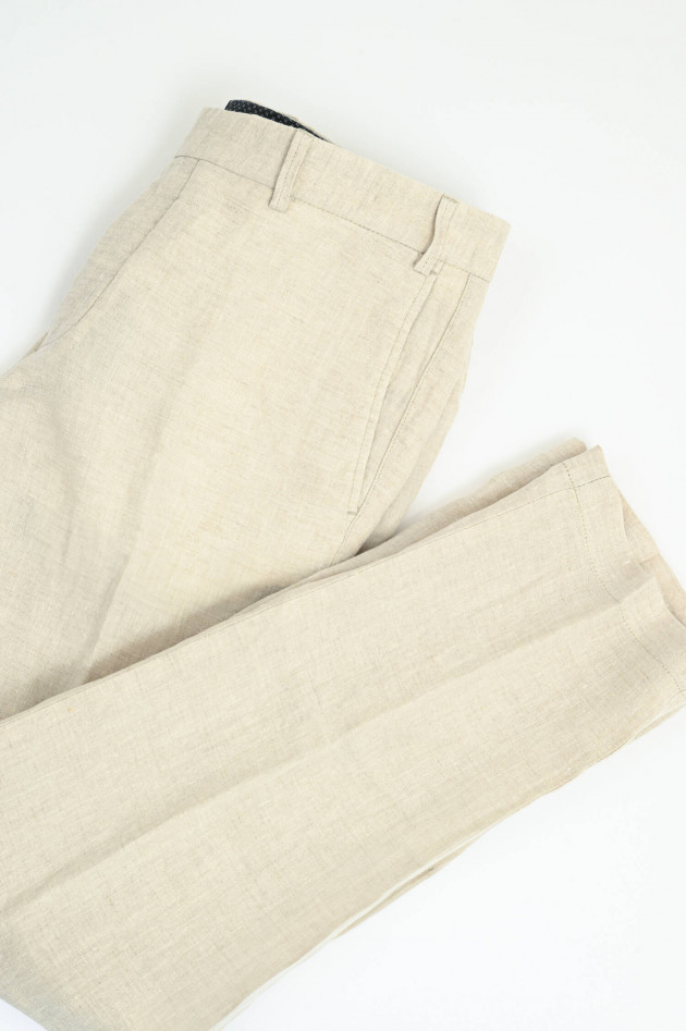 Hiltl  Hose PARMA aus Leinen in Sand