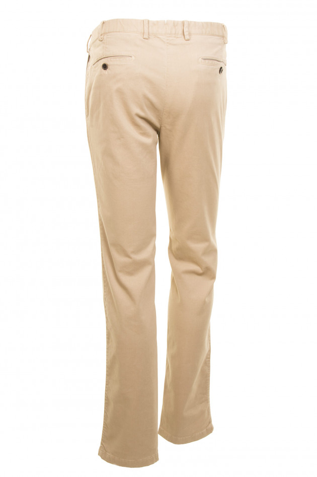 Hiltl Hose mit Brosche in Beige