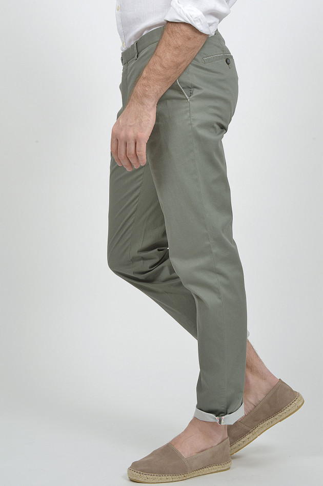 Hiltl Hose Softstretch in Oliv